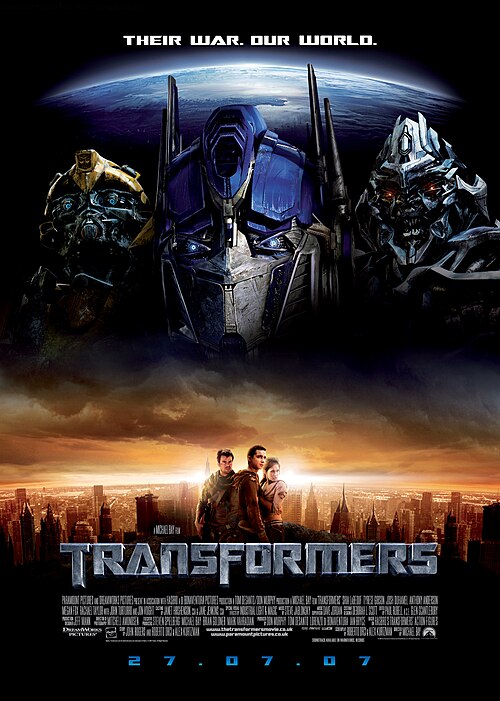 Transformers 1 (2007) ทรานฟอร์เมอร์ส 1 มหาวิบัติจักรกลสังหารถล่มจักรวาล
