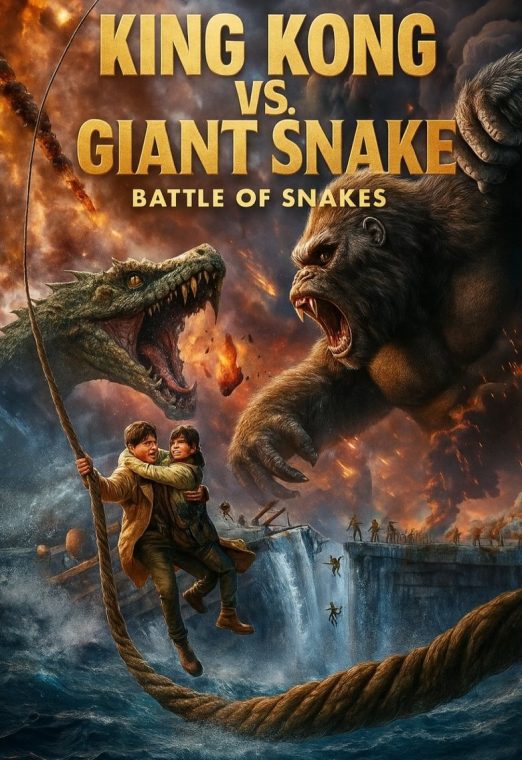 King Kong vs Giant Serpent (2023) คิงคอง ปะทะ งูยักษ์ ซับไทย เต็มเรื่อง
